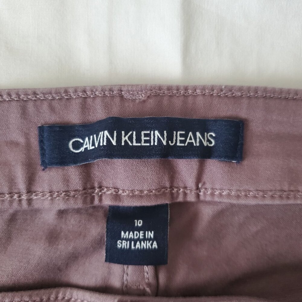 Calvin Klein Jeans Women's Dusty Lavender Purple Ankle Skinny Jeans Size 10 - Picture 9 of 13